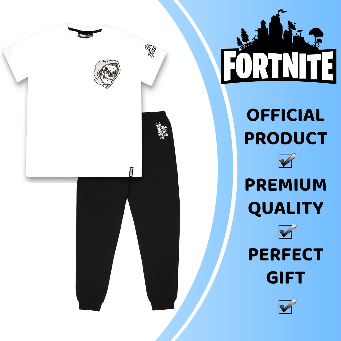Pyjama Fortnite – with Skull Tropper