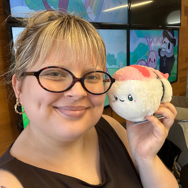 Peluche Snacker Squishable – Sushi Crevette S1E2