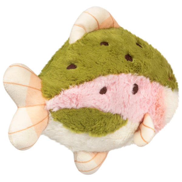 Peluche Snacker Squishable – Truite Arc-en-Ciel S1E2