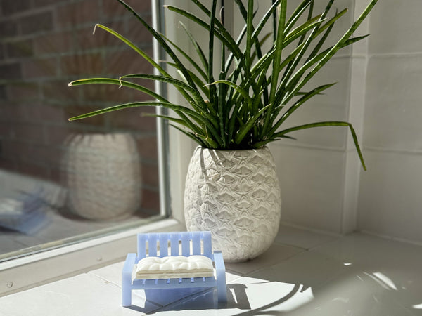 Porte-Savon Banc Soapy Bleu – Bitten