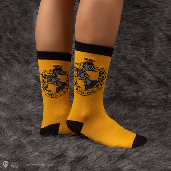 Set of 3 Pairs of Hufflepuff Socks