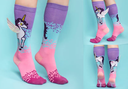 Chaussettes – 3D licorne