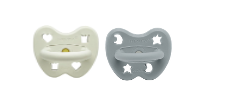 Lot de 2 sucettes symétriques – 3 à 36 mois