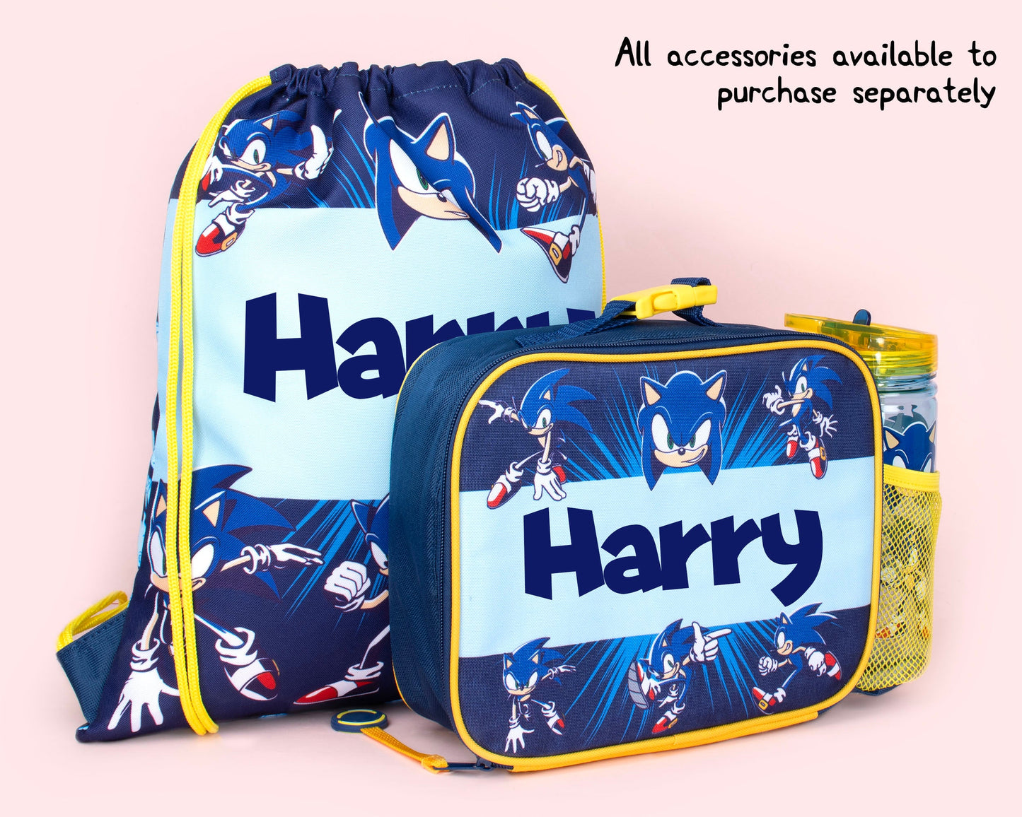 Sac à cordon – Official Sonic the Hedgehog PE sac à cordon, with your child's full name.
