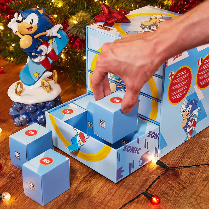 Calendário do Advento com as Personagens de Sonic the Hedgehog
