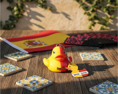 Duck Keychain Spain