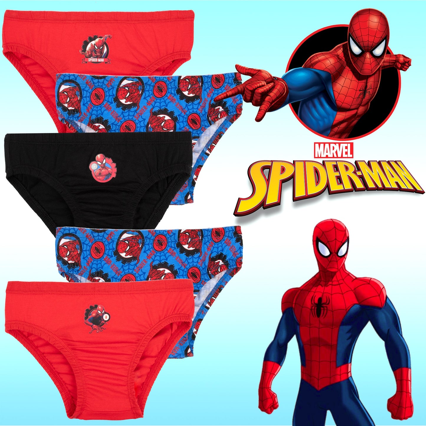 Sous-vêtement enfant – Spider-Man