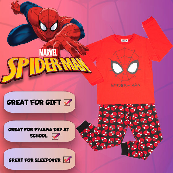 Pyjama – Spider-Man – rouge