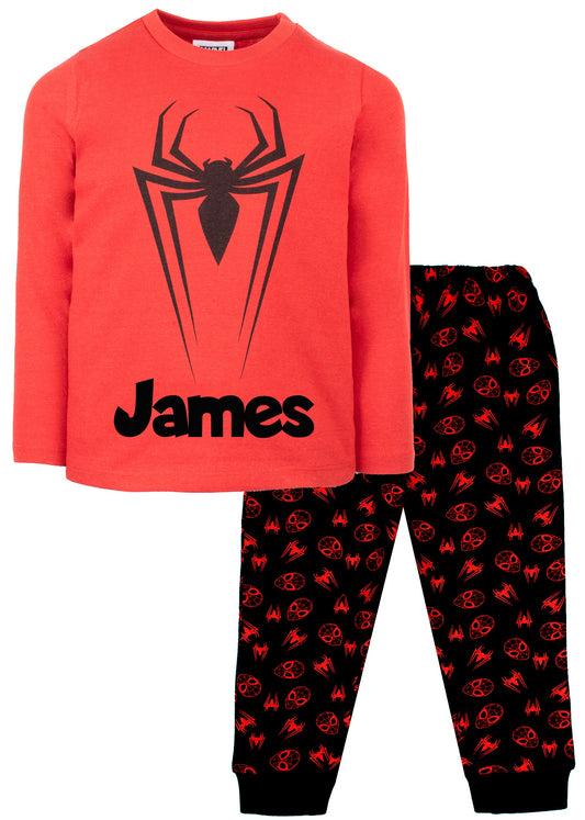Pyjama – Set Spider-Man – rouge