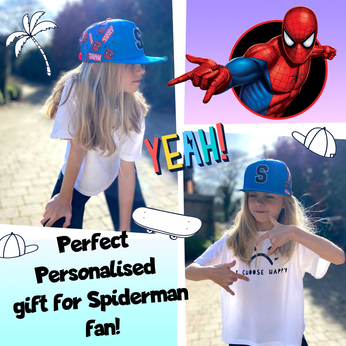 Casquette enfant – Spider-Man Baseball Cap