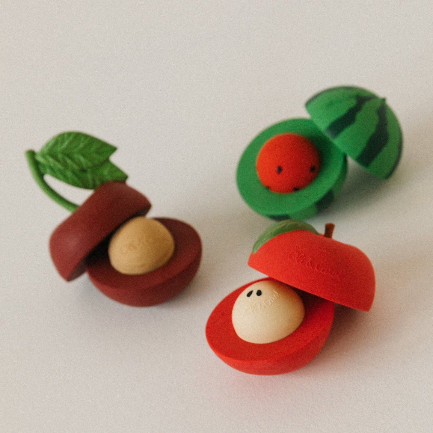 Cherry Stacker Toy & Rattle Ball