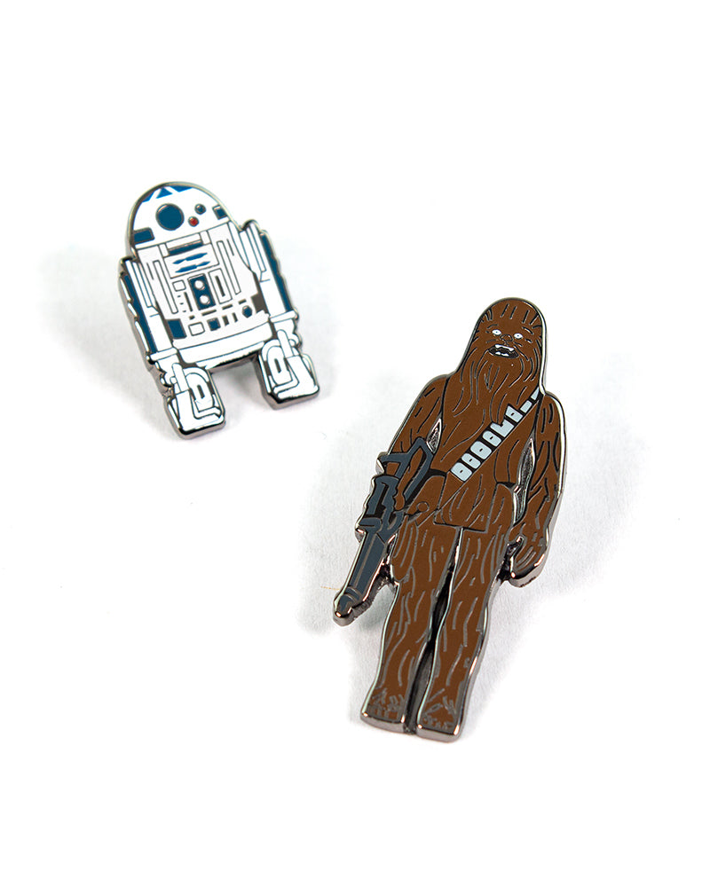 Star Wars Pin Set 1.2 - R2D2 and Chewbacca (Geek Store Exclusive)