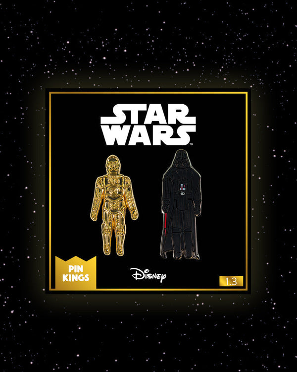 Pin's Star Wars Set 1.3 - C-3PO et Dark Vador
