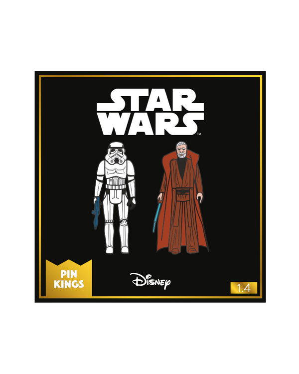 Pin's Star Wars Set 1.4 - Stormtrooper et Obi-Wan Kenobi