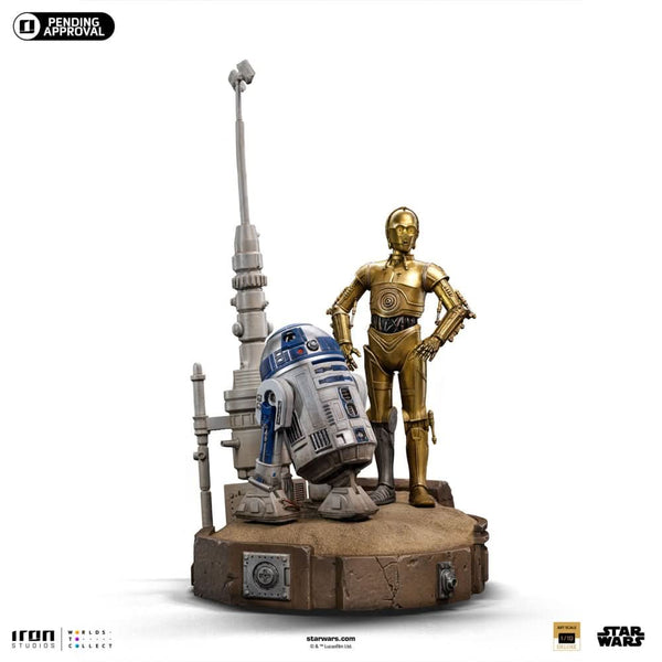 Statue C-3PO and R2-D2 - Star Wars - Art Scale 1/10