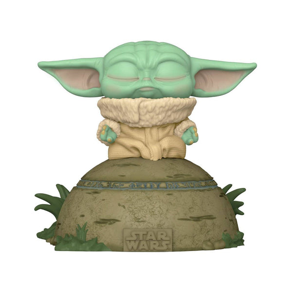 Funko Pop! Deluxe Grogu utilisant la Force