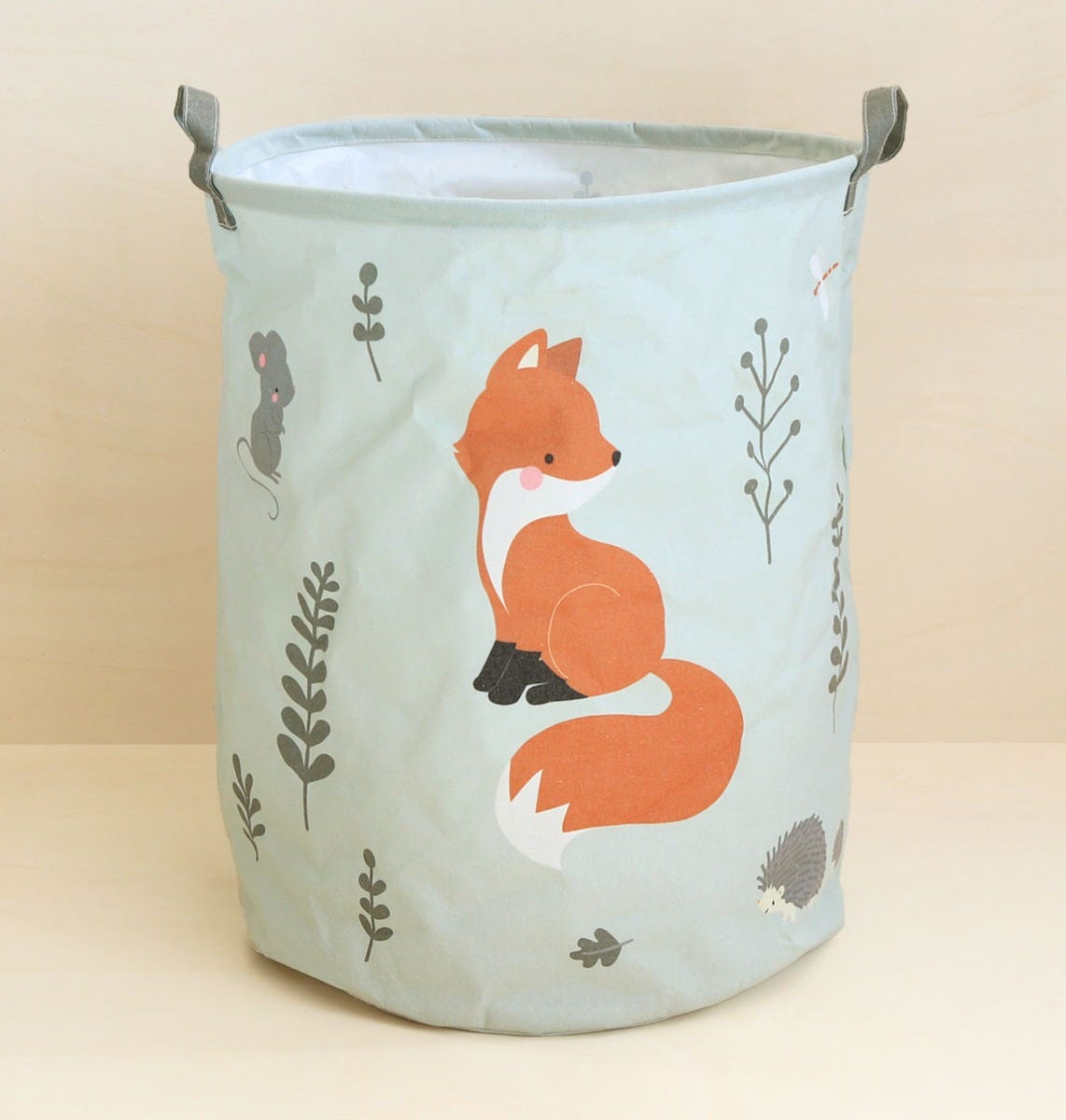 Panier de rangement - Amis de la forêt – vue 2 – A Little Lovely Company
