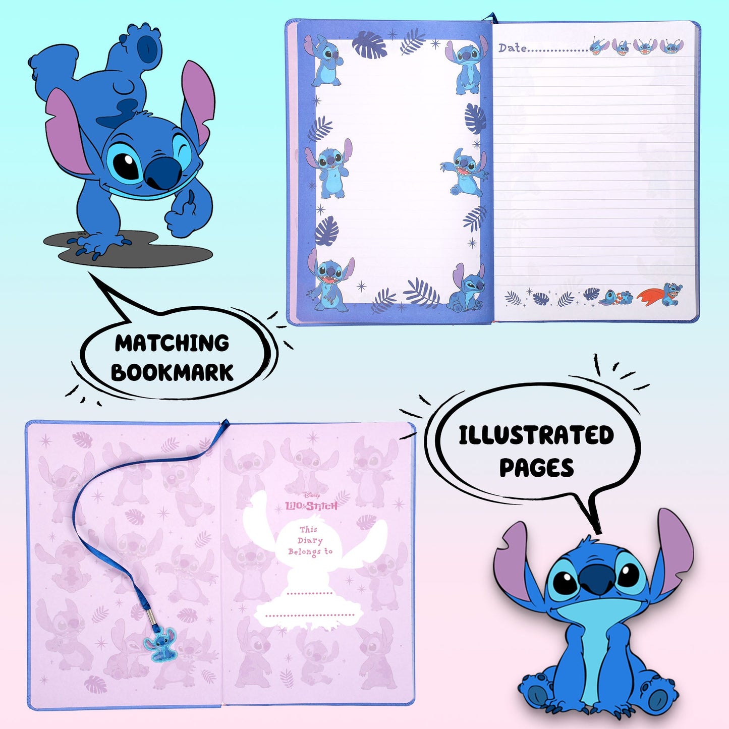 Carnet – Stitch