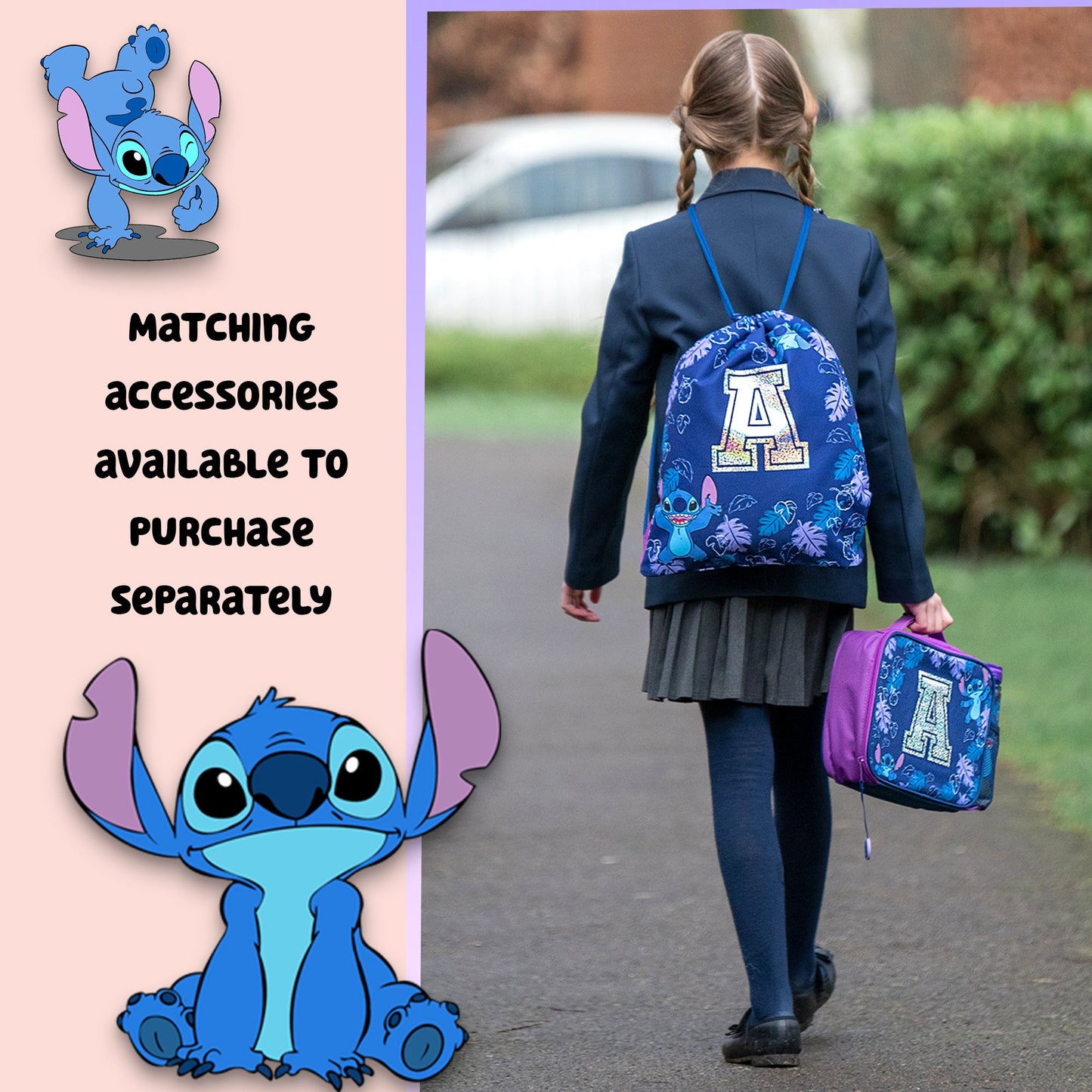 Sac à déjeuner personnalisé - Stitch