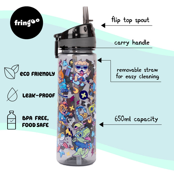 Gourde – Straw Bottle – Cool Dude