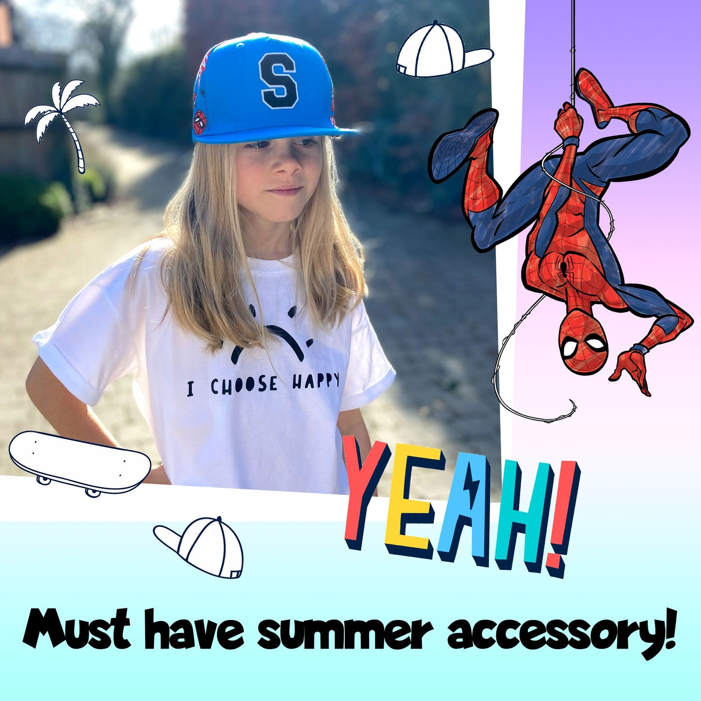 Casquette enfant – Spider-Man Baseball Cap