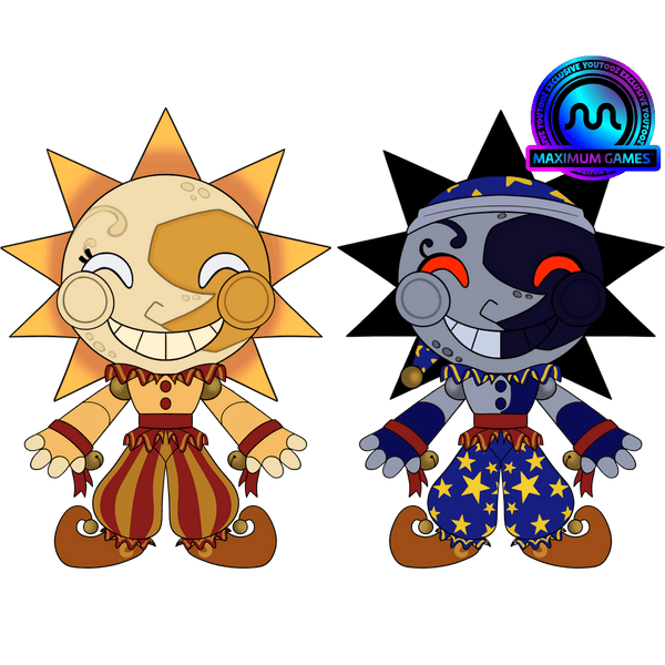 Sun and Moon Plush (1ft)