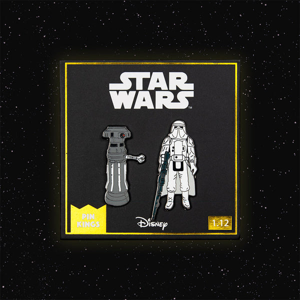 Pin's Star Wars Set 1.12 – FX-7 et Imperial Stormtrooper (Hoth Battle Gear)