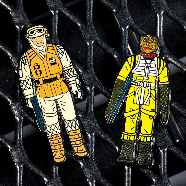 Pin's Star Wars Set 1.13 – Bossk et Rebel Soldier (Hoth Battle Gear)
