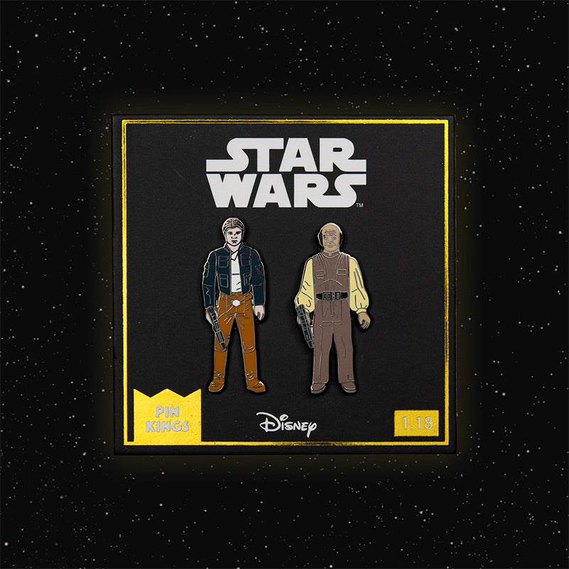 Pin's Star Wars Set 1.18 – Han Solo (Bespin Outfit) and Lobot