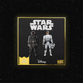 Pin's Star Wars Set 1.44 – Artilleur impérial et Luke Skywalker (tenue de Stormtrooper impérial)
