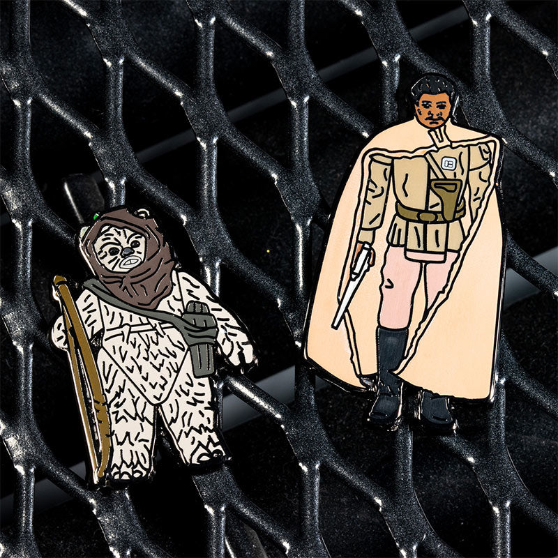 Pin's Star Wars Set 1.47 – Warok et Lando Calrissian (tenue de général pilote)
