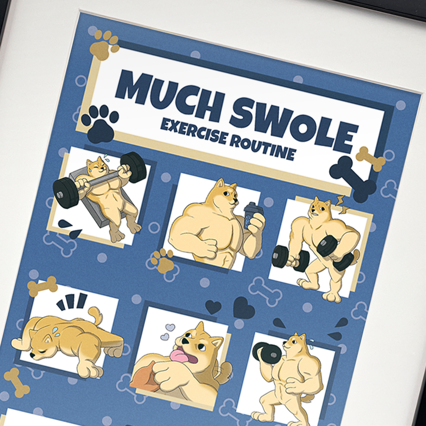 Much Swole Print