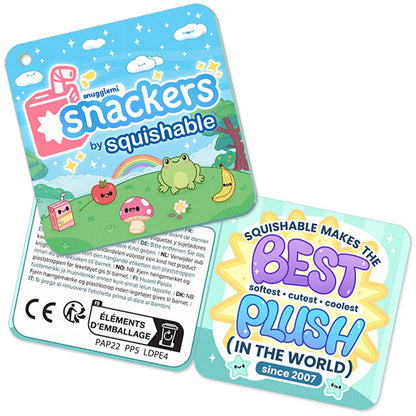 Peluche Snacker Squishable – Lucane Vert S1E2