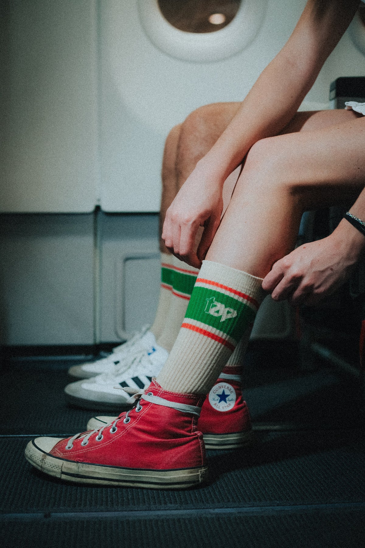 Chaussettes « TAP 1979 » – Marron