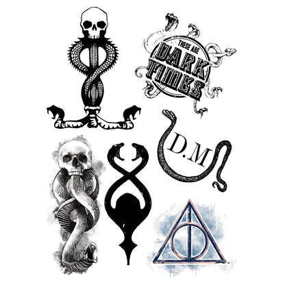 Harry Potter Temporary Tattoos (35 Tattoos)