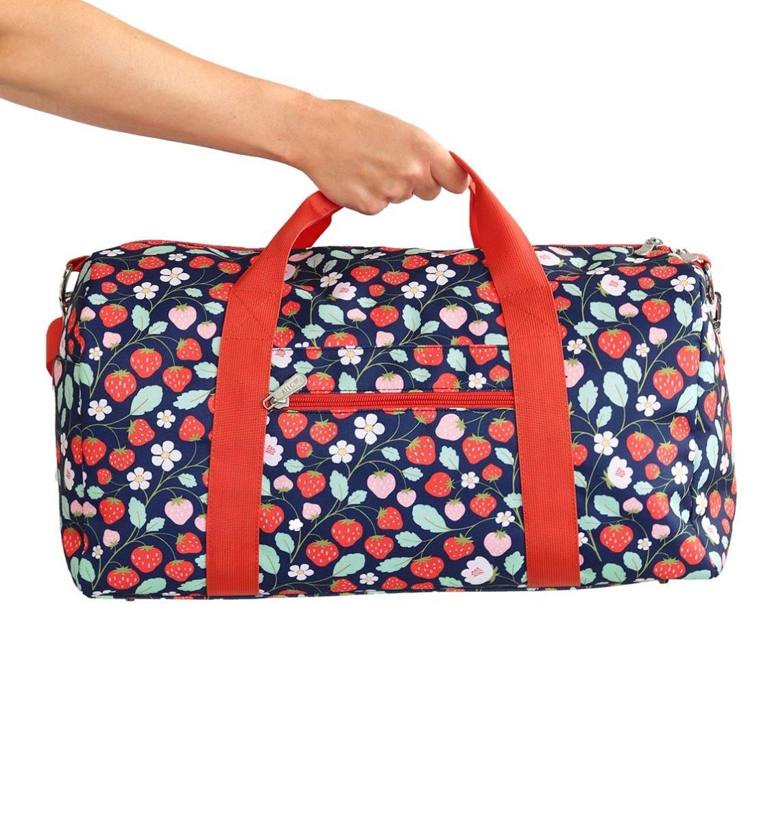 Sac de voyage enfant - Fraises – vue 4 – A Little Lovely Company
