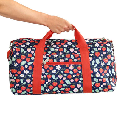 Sac de voyage enfant - Fraises – vue 4 – A Little Lovely Company