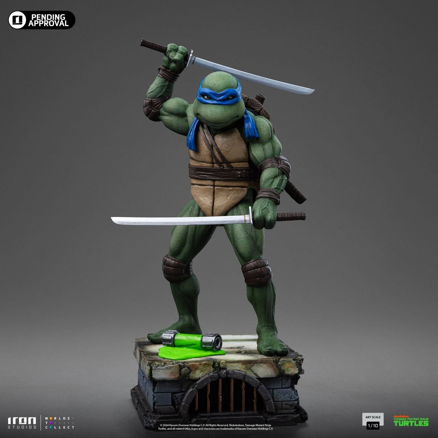 Statue Leonardo - TMNT Movie - Art Scale 1/10 - Teenage Mutant Ninja Turtles