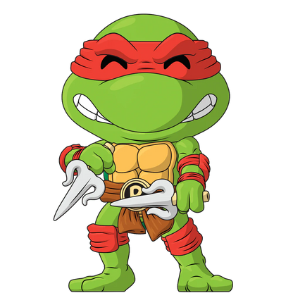 Raphael Youtooz Teenage Mutant Ninja Turtles Vinyl figurine Raphael (Classic) 10 cm