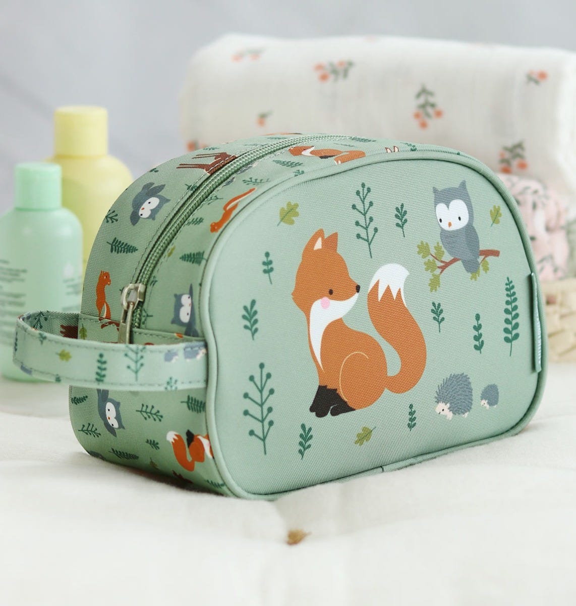 Trousse de toilette enfant - Amis de la forêt