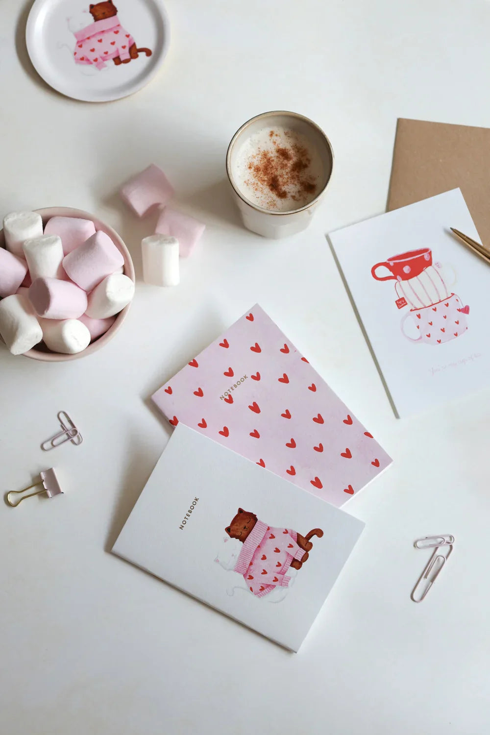 Duo Together Cats - Pocket Notebook A6 DUO