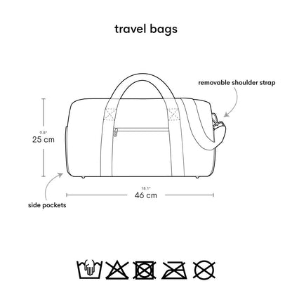 Sac de voyage enfant - Cerises – vue 7 – A Little Lovely Company