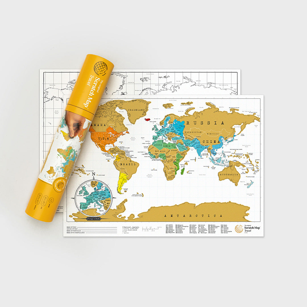 Scratch Map® Original Travel