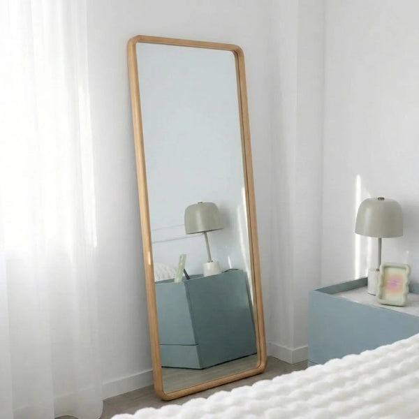 Espejo de pared rectangular madera - CRETA