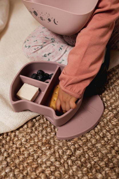 Brotdose aus Silikon Pippa Dusty Mauve