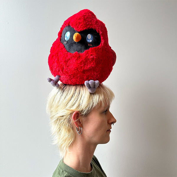 Peluche Mini Squishable – Cardinal