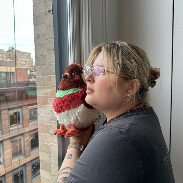 Peluche Mini Squishable – Pigeon Brun