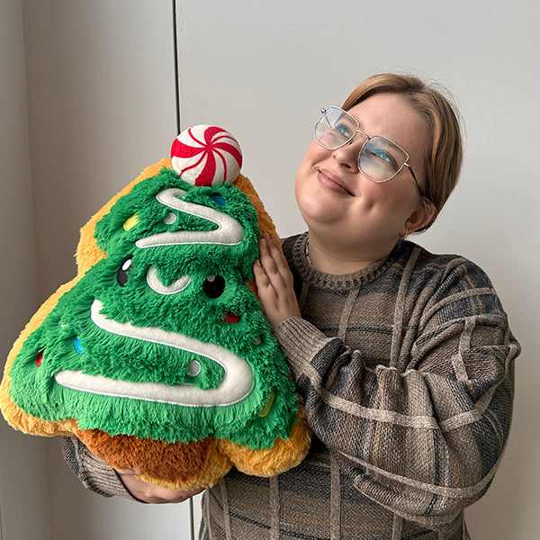 Peluche Comfort Food – Biscuit Sapin de Noël