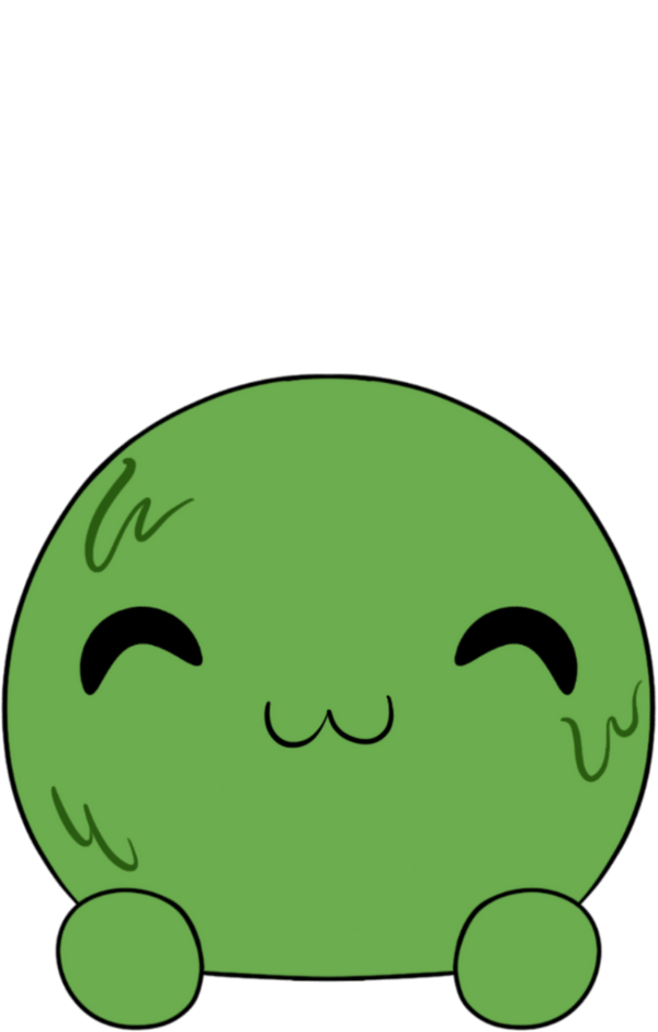 Uwu Slimecicle Stickie (6in)