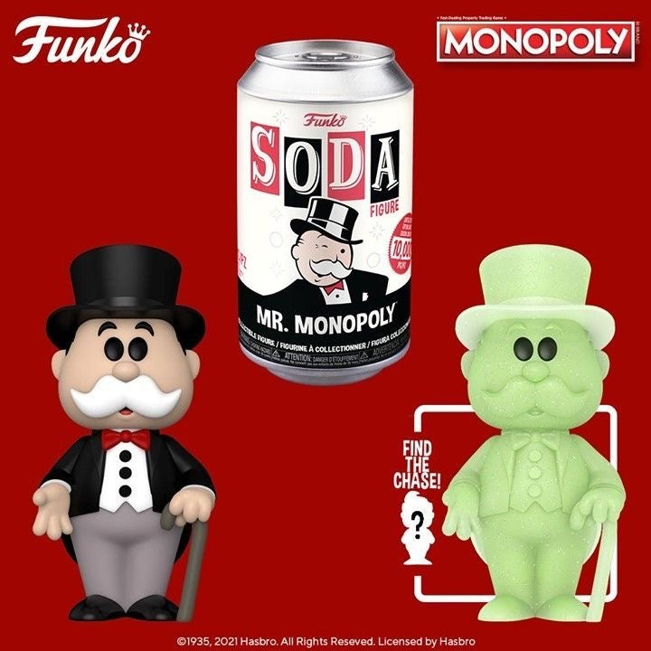 Vinyl SODA Mr Monopoly